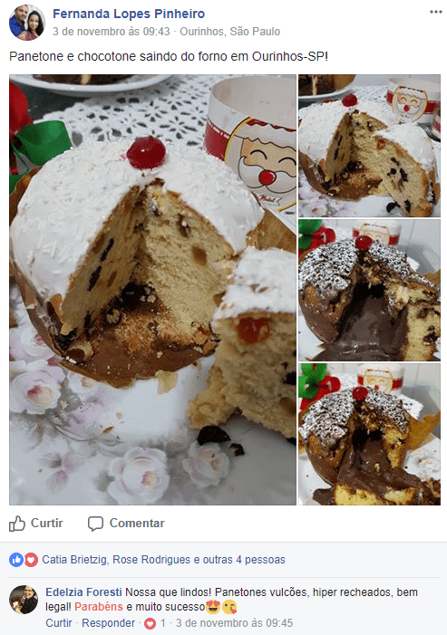Depoimento Curso de Panetones 9