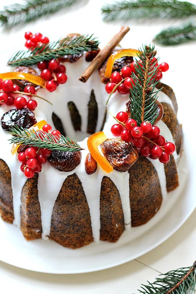 Bolo de Natal, Receitas