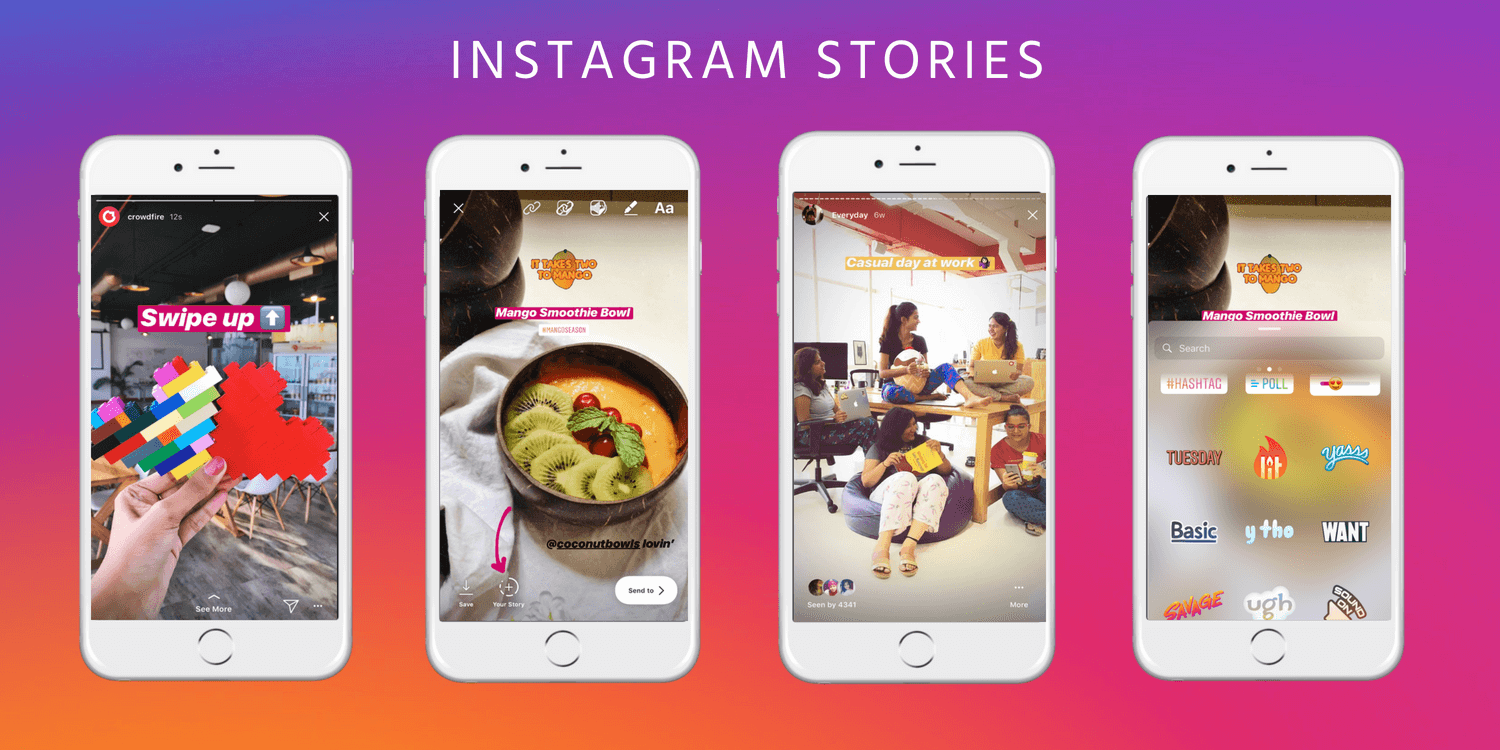 stories instagram gastronomia