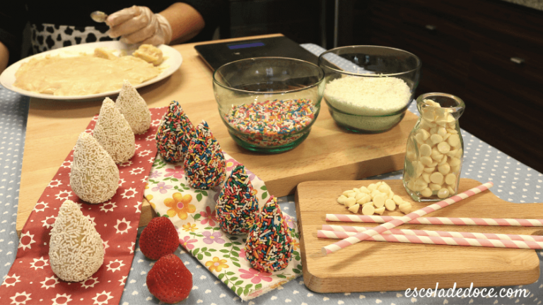 → Receita de Brigadeiro Branco - Como Fazer Tradicional Gourmet