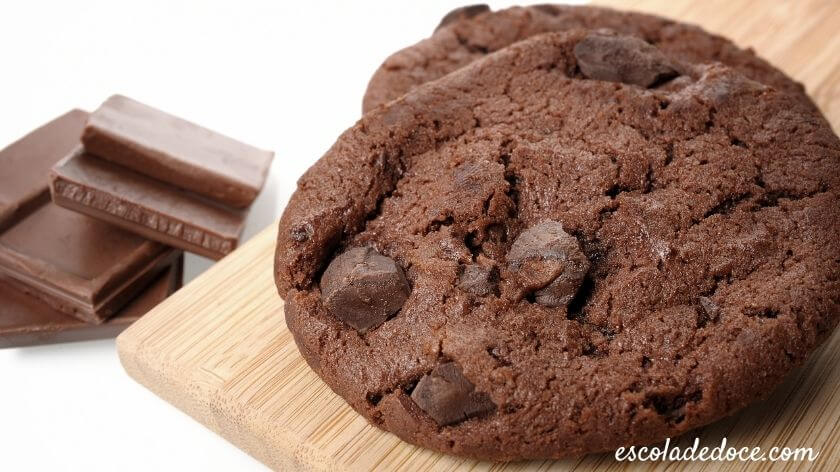 Receita de Cookies de Chocolate Original