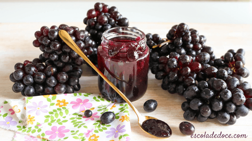 2 Geléia Piá Pote Chimia Doce Cremoso Schimier Uva